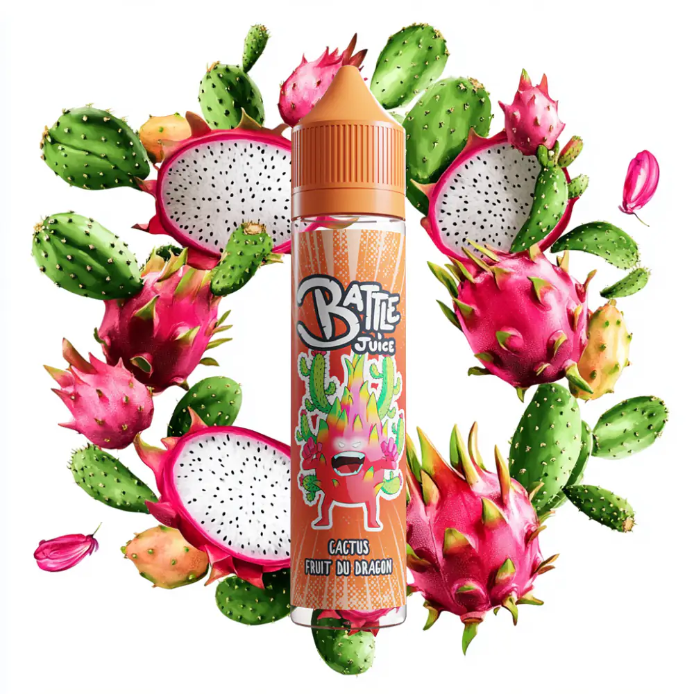 Cactus Fruit du Dragon 50ml Battle Juice by Bobble